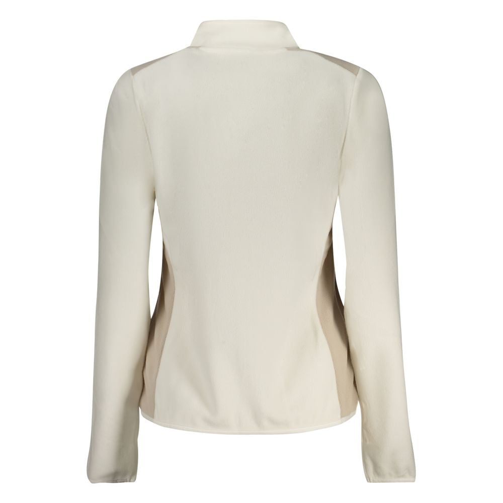 Norway 1963 White Polyester Sweatshirt with Contrasting Details