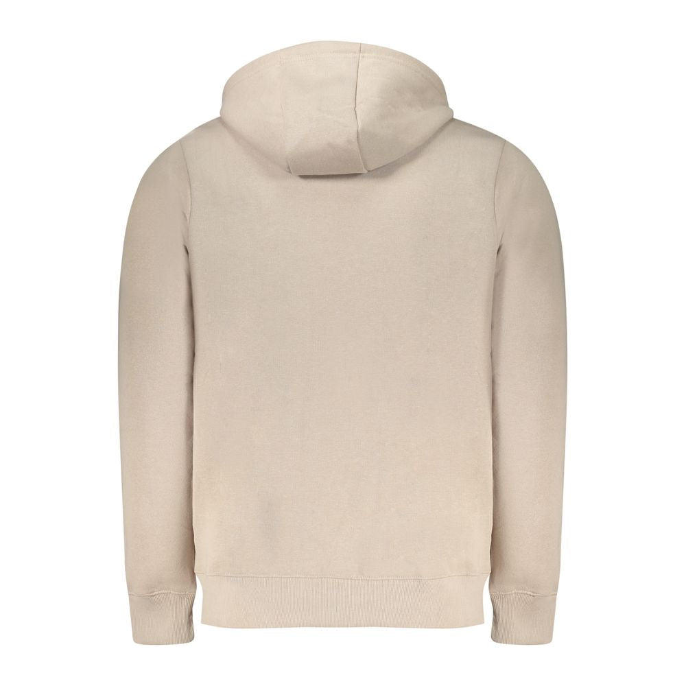 Norway 1963 Beige Cotton Sweatshirt with Zip Pockets