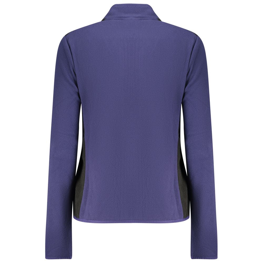 Norway 1963 Blue Polyester Sweatshirt: Versatile Fleece for Outdoor Adventures