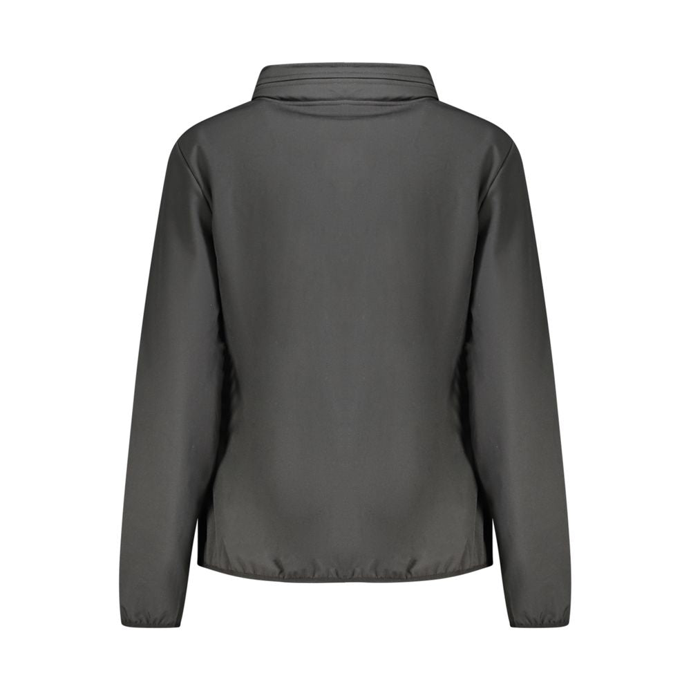 Norway 1963 Black Polyester Soft Shell Jacket with Removable Hood