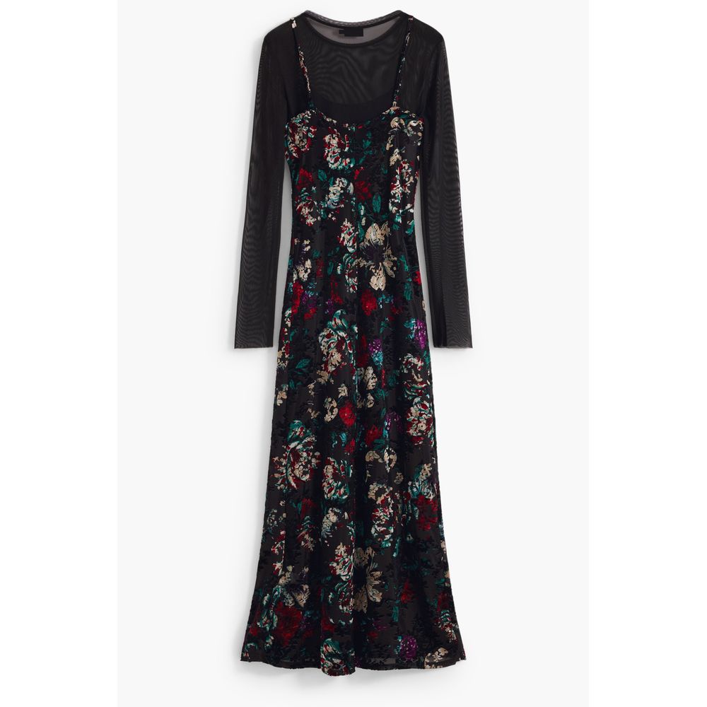 Desigual Black Polyester Dress - Cassidy