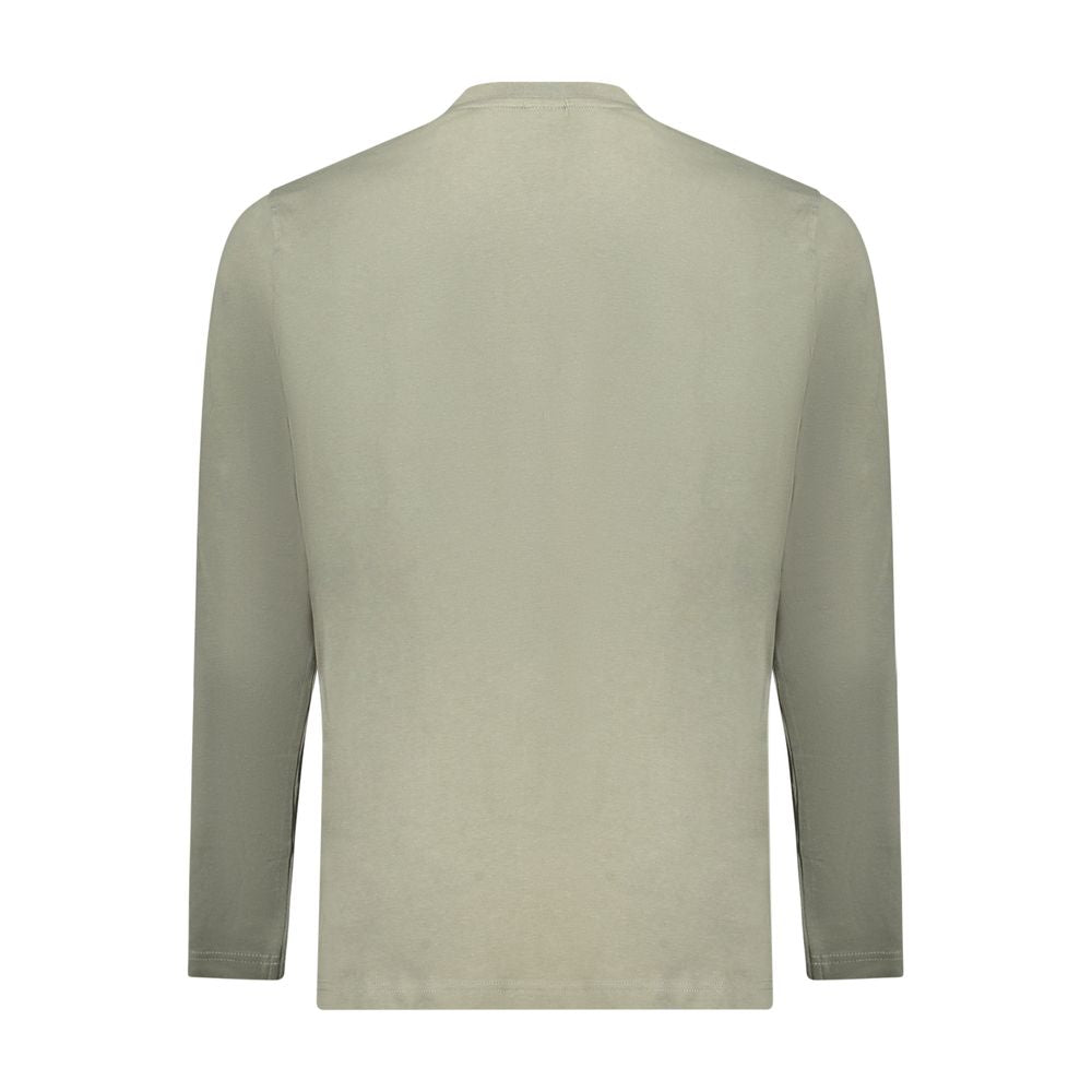North Sails Green Cotton Long-Sleeved T-Shirt