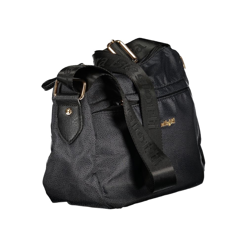 Laura Biagiotti Lorde Bag - Black Polyester Handbag