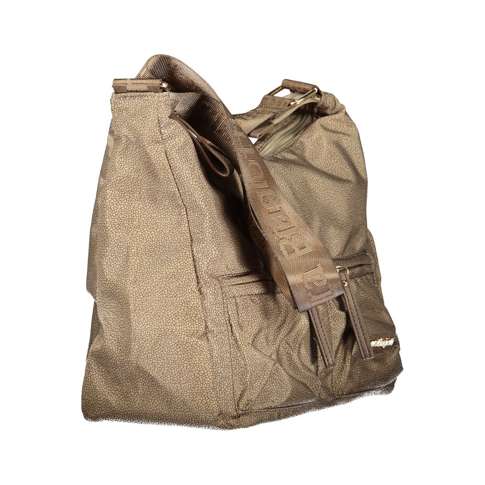 Laura Biagiotti Lorde Bag - Beige Polyester Handbag