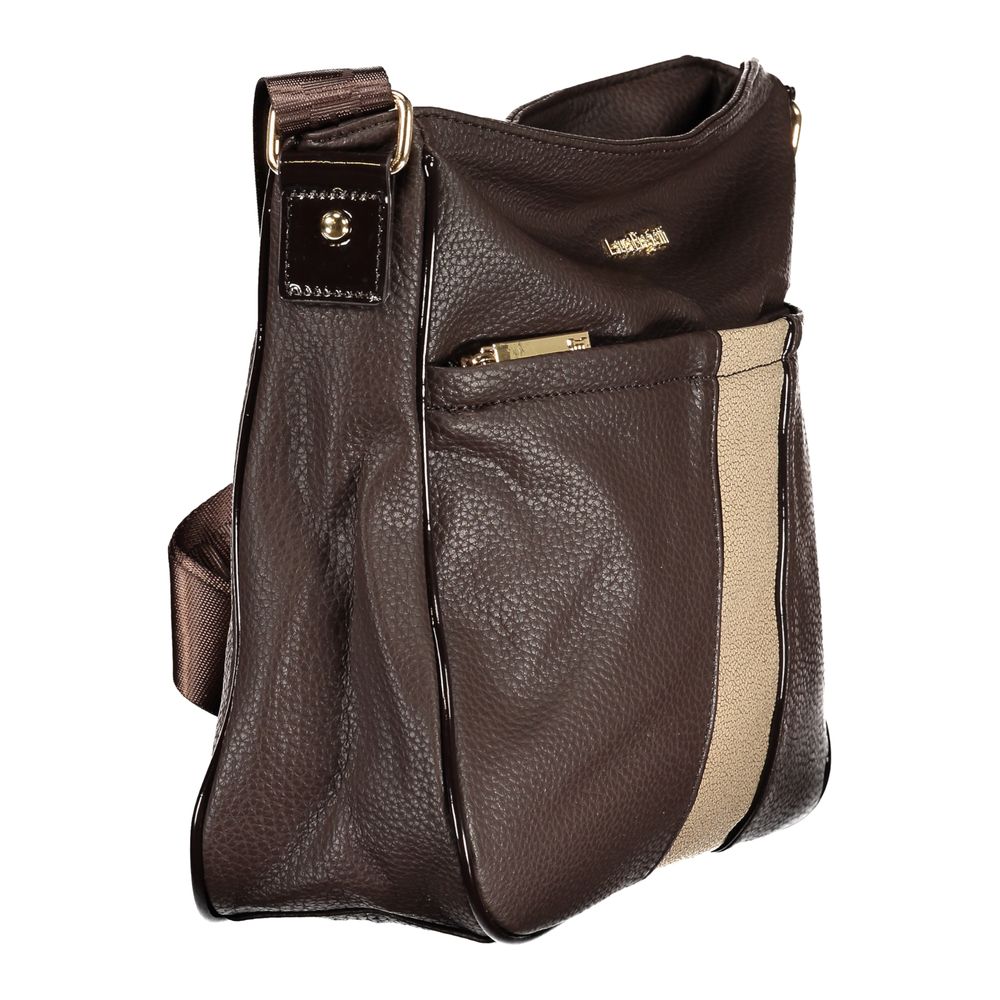 Laura Biagiotti Brown PVC Women Handbag