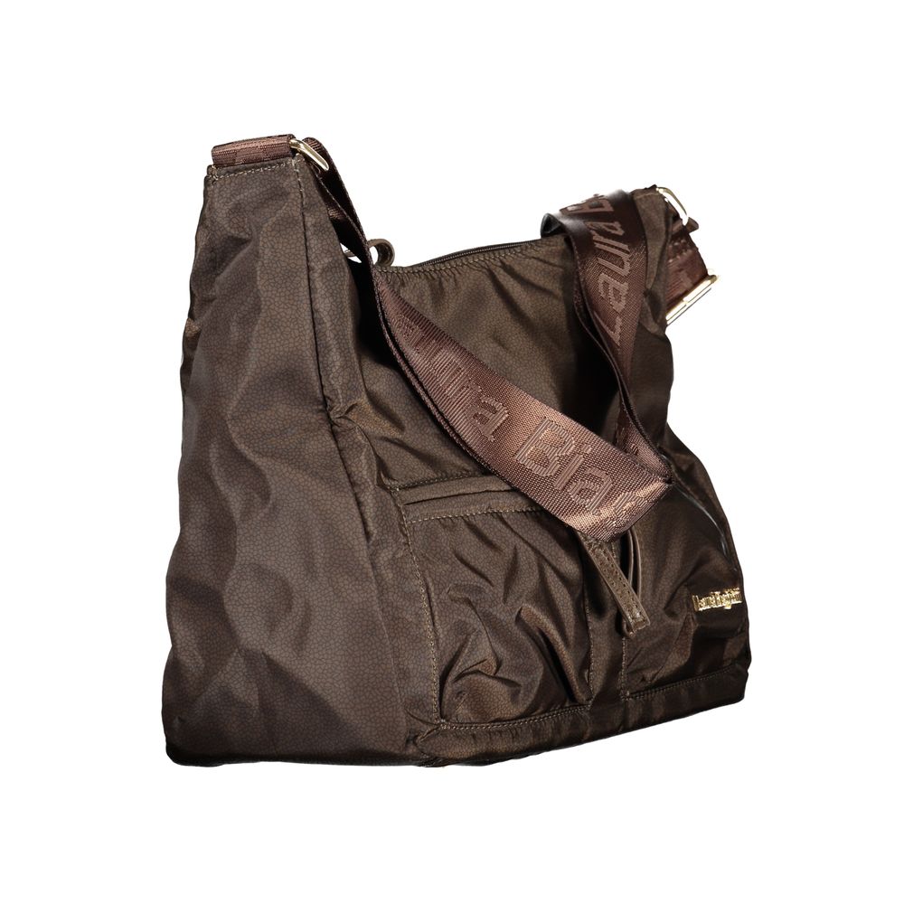 Laura Biagiotti Brown Polyester Women Handbag - Lorde Bag