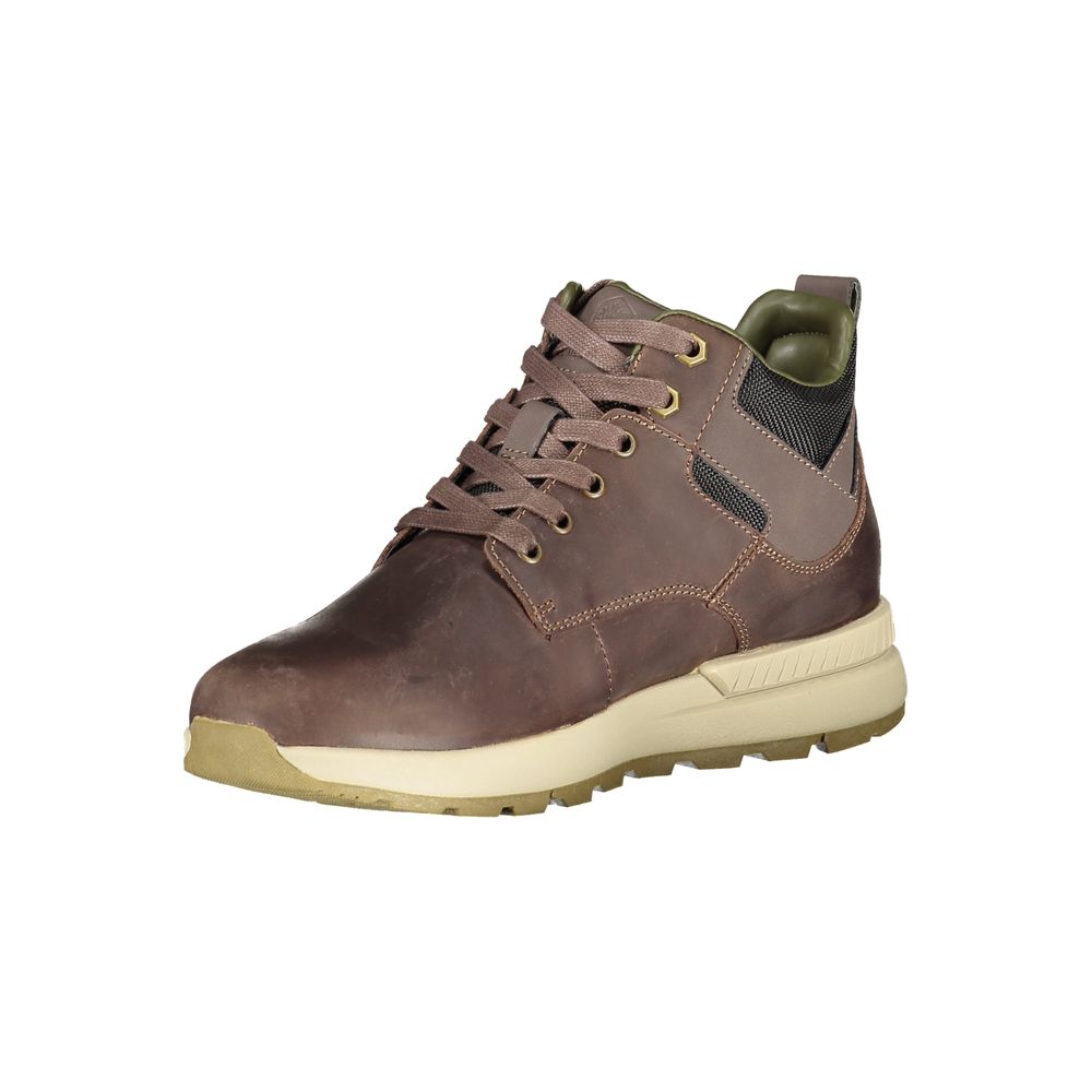 Lumberjack Brown Leather Men Boot - Dominic Ankle Boot