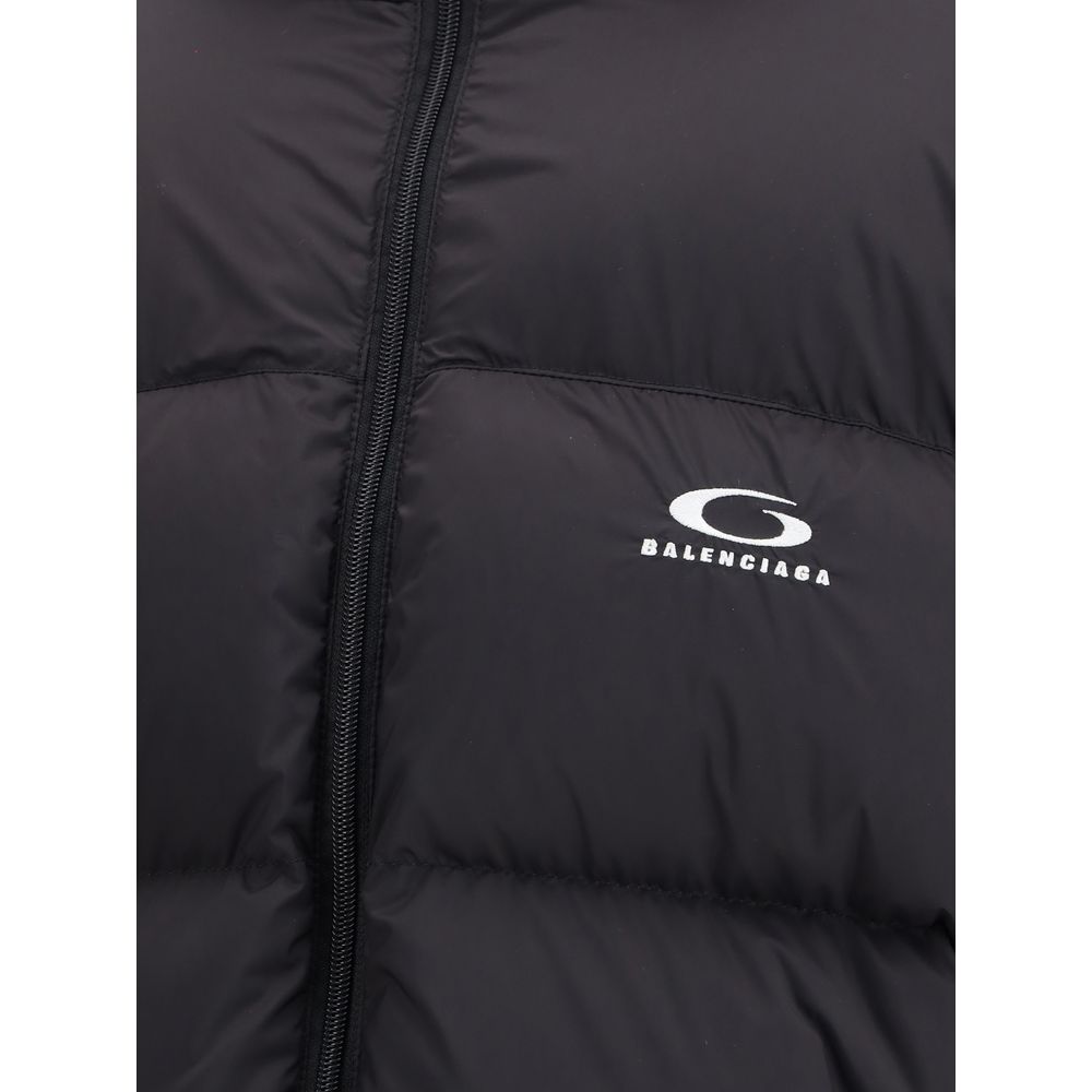Balenciaga Black Standard Puffer Jacket for Men