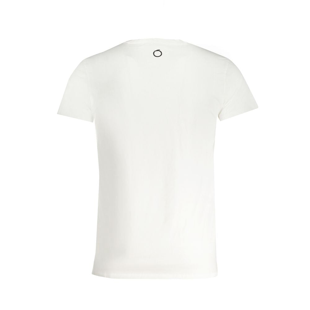 Trussardi White Cotton T-Shirt - Timeless Style