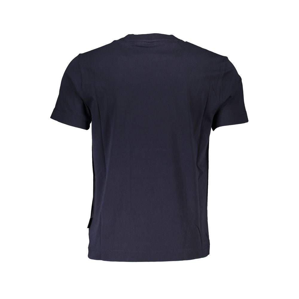 Napapijri Blue Cotton T-Shirt - Elevate Your Casual Style