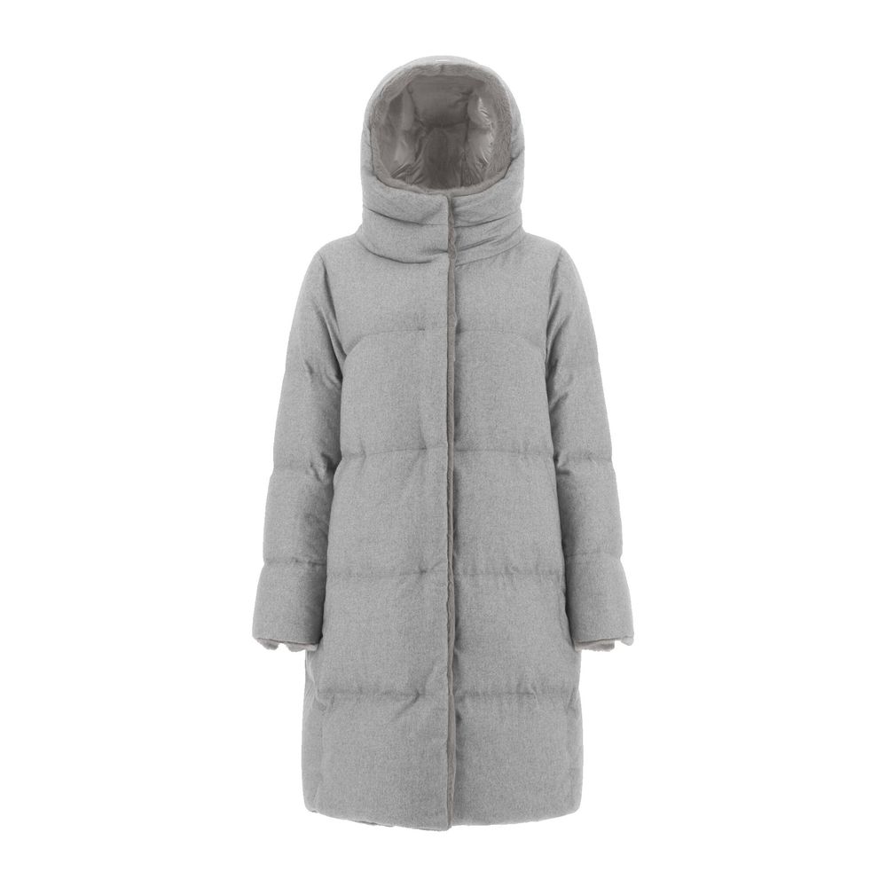Herno Hooded Padded Coat - Refined Warmth and Elegance