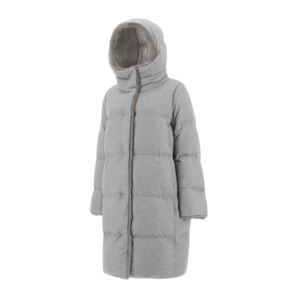 Herno Hooded Padded Coat - Refined Warmth and Elegance