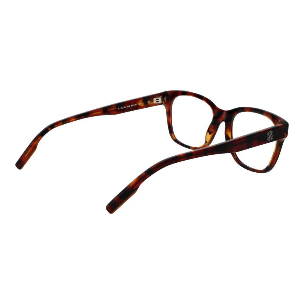 Ermenegildo Zegna Red Men's Optical Glasses – Rectangle Frame