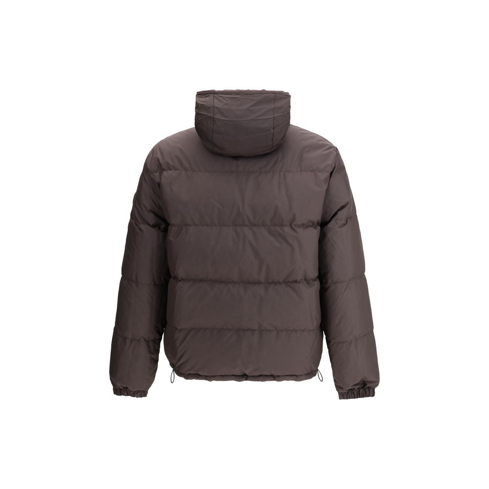 Burberry Reversible Brown Check Snowdon Puffer Jacket