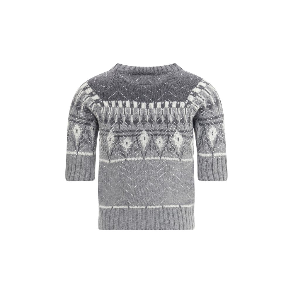 Ermanno Scervino Short Sleeved Sweater
