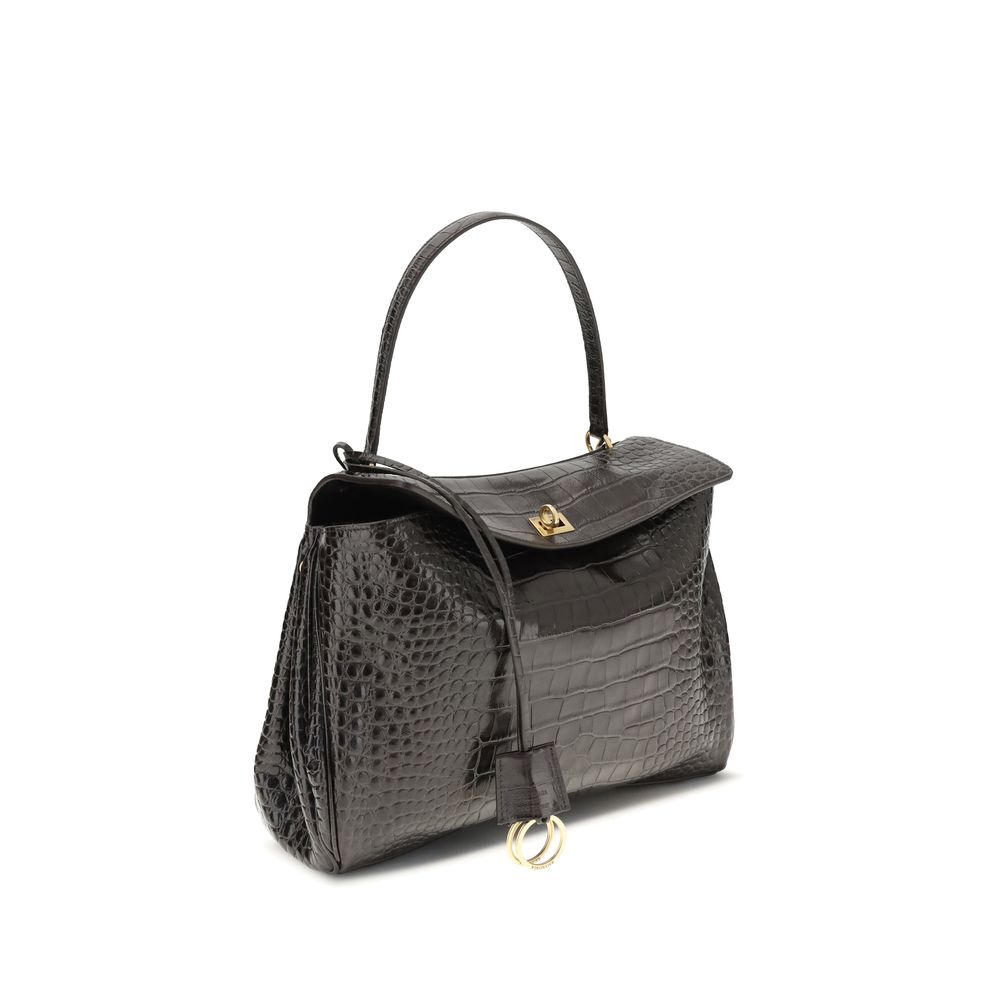 Balenciaga Brown Rodeo Medium Handbag