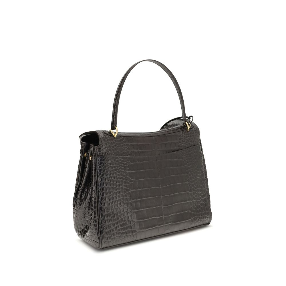 Balenciaga Brown Rodeo Medium Handbag
