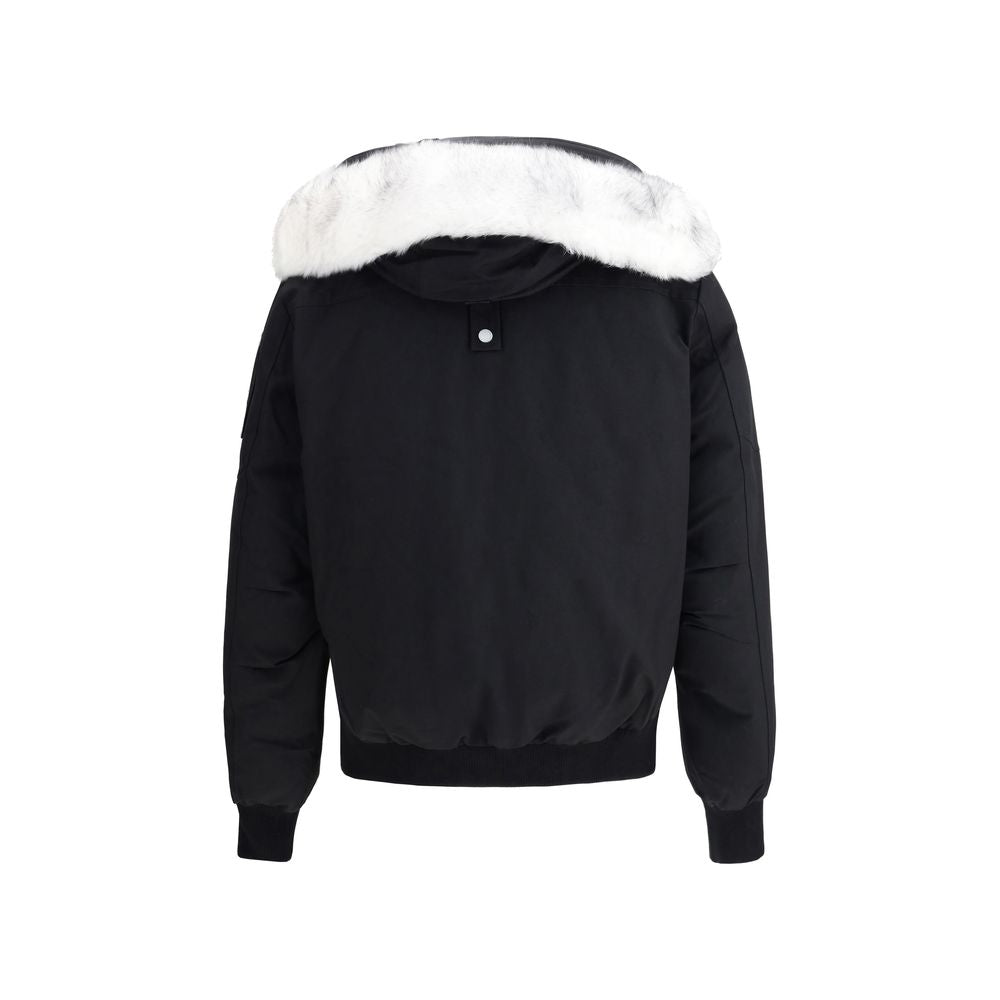 Moose Knuckles Original Ballistic Bomber with Removable Shearling