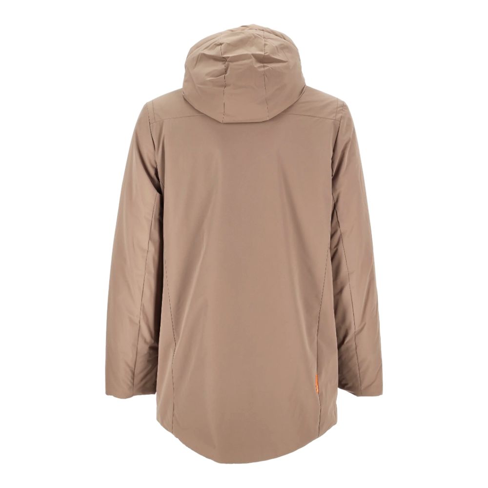 Suns Beige Eco Fur Lined Jacket - Stylish Performance Outerwear