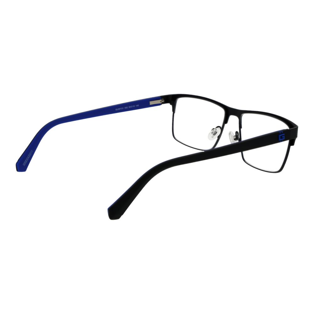Guess Men’s Optical Glasses – Black Full-Rim Frame, 55mm