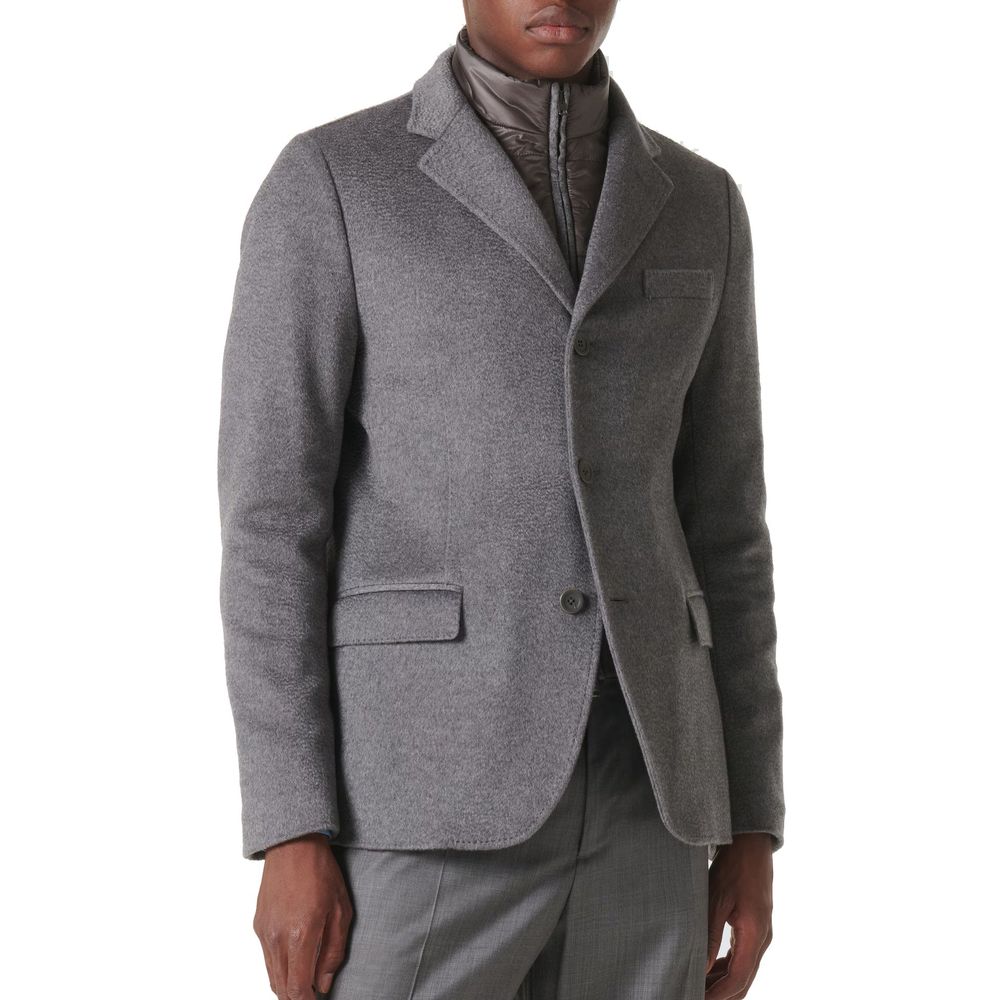 Herno Cashmere Blazer Jacket – Refined Italian Craftsmanship