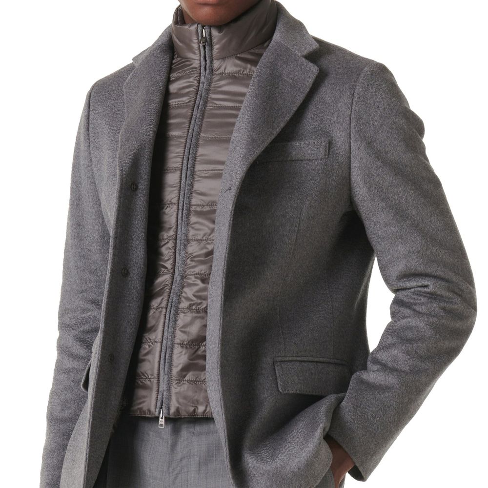 Herno Cashmere Blazer Jacket – Refined Italian Craftsmanship
