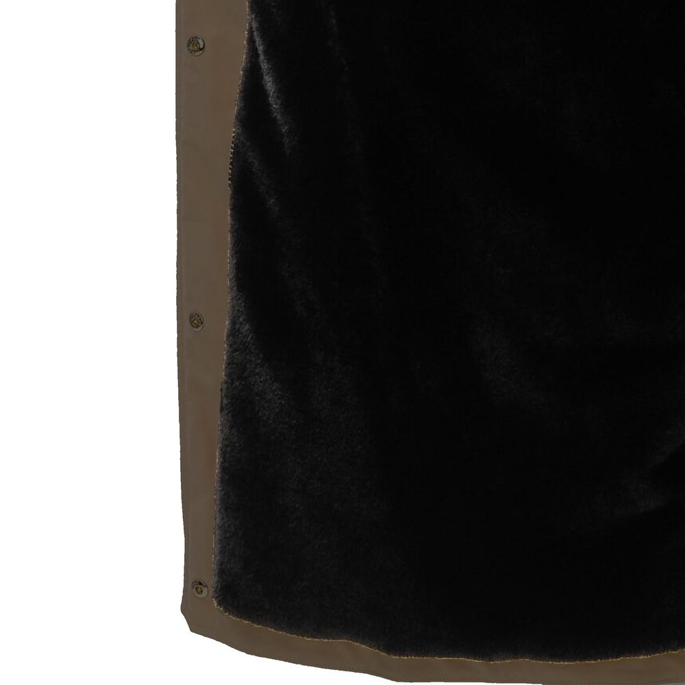 Herno Fur Lining Midi Parka Coat – Elegant Outdoor Essential