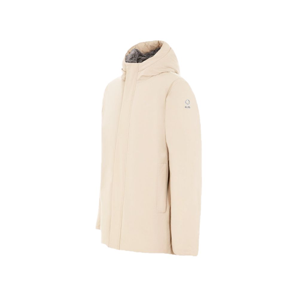 Suns White Polyester Jacket