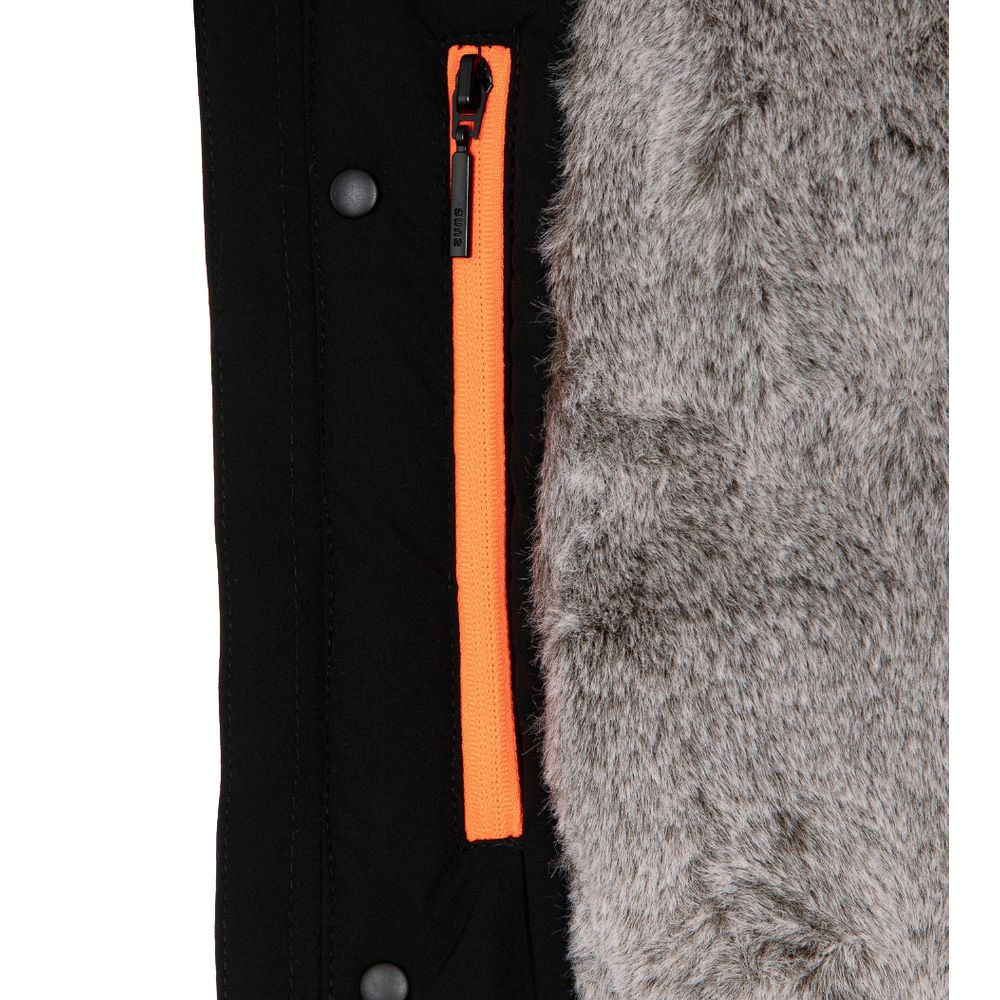 Suns Black Polyester Jacket