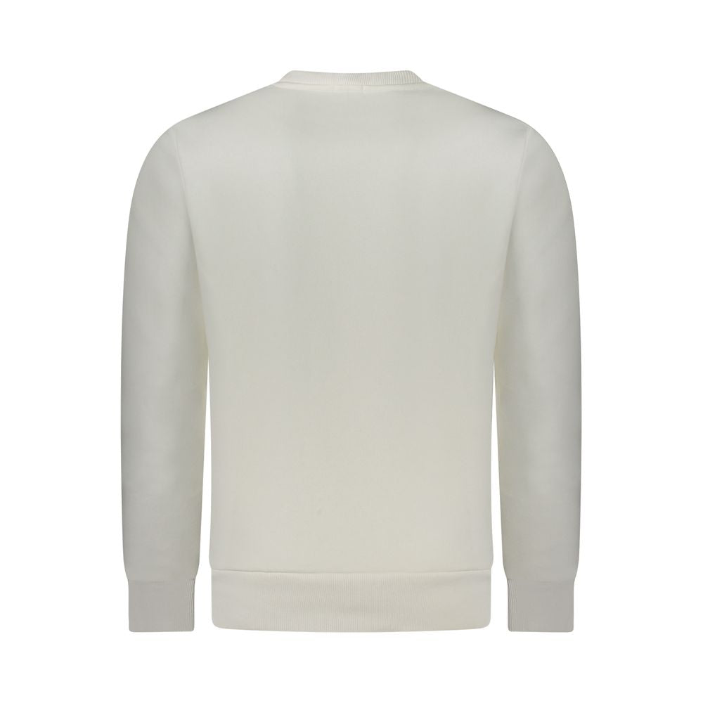 Rifle White Cotton Sweatshirt - Classic Comfort Redefined