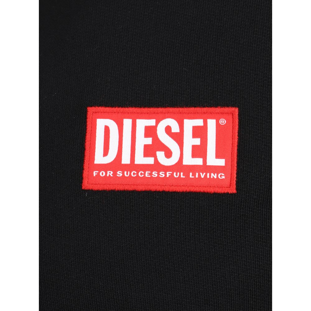 Diesel Cotton Hoodie with Iconic Monogram