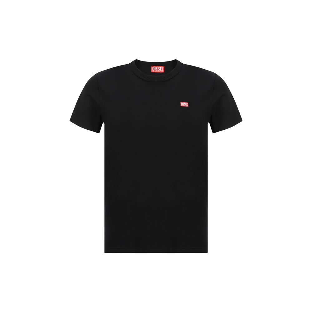 Diesel Monochrome Cotton T-Shirt