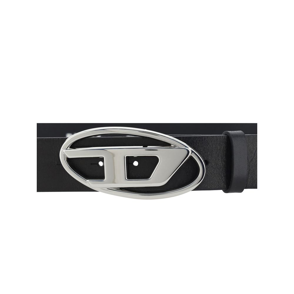 Diesel Logoed Belt - Elegant Leather Accessory