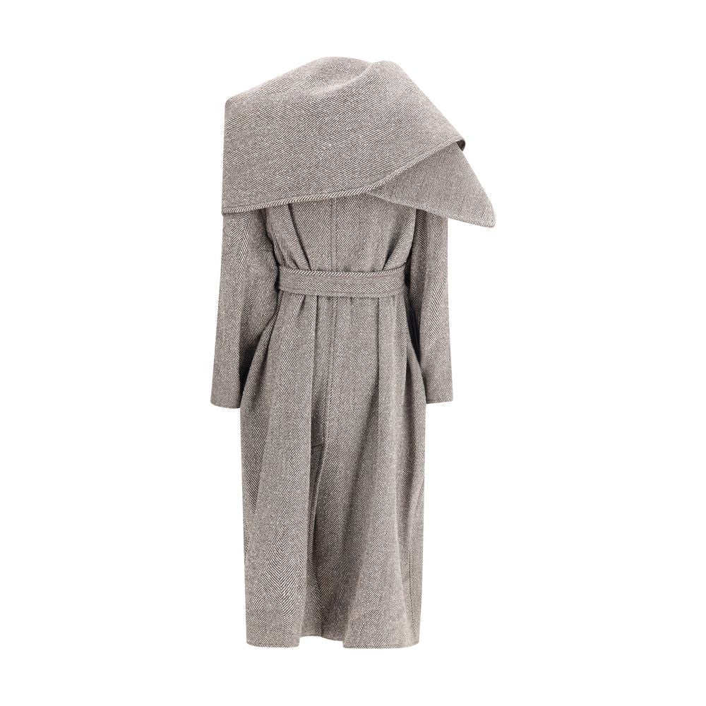 Ferragamo Oversized Asymmetric Coat