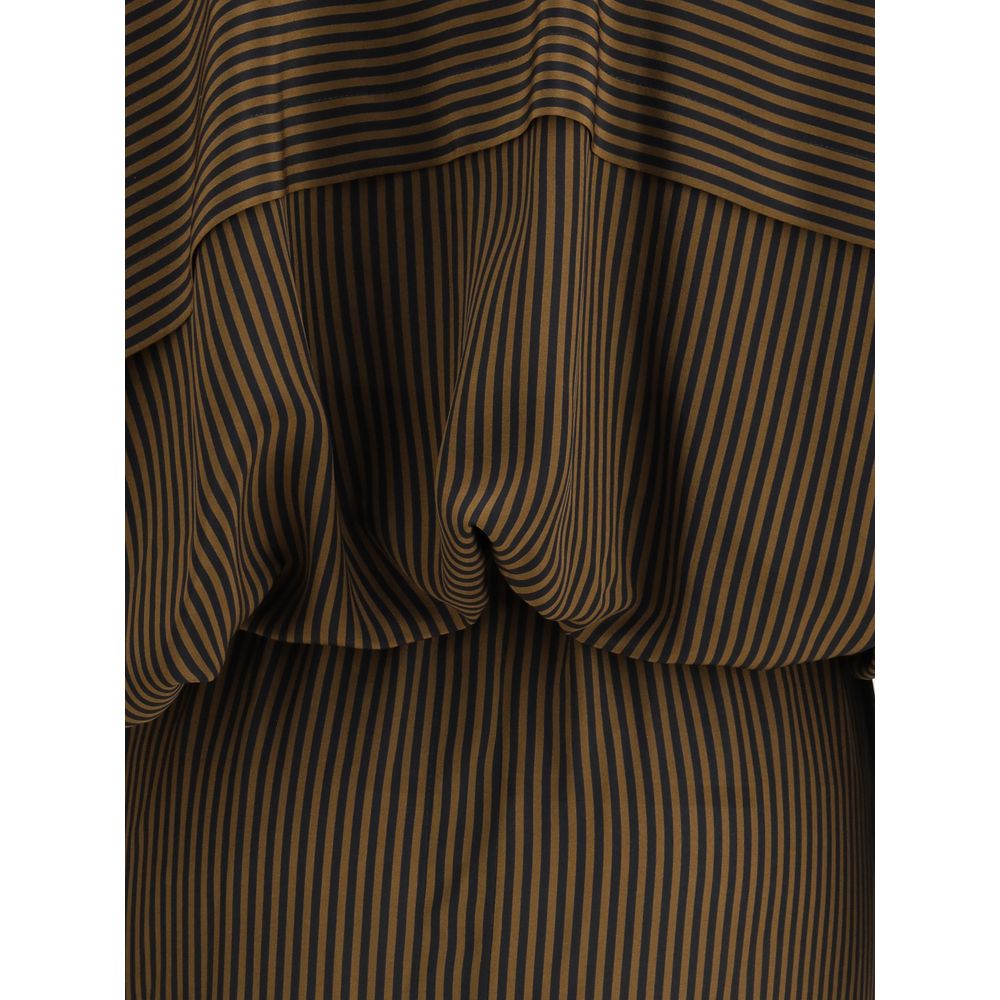 Petar Petrov The Serenade Green Maxi Shirt Dress