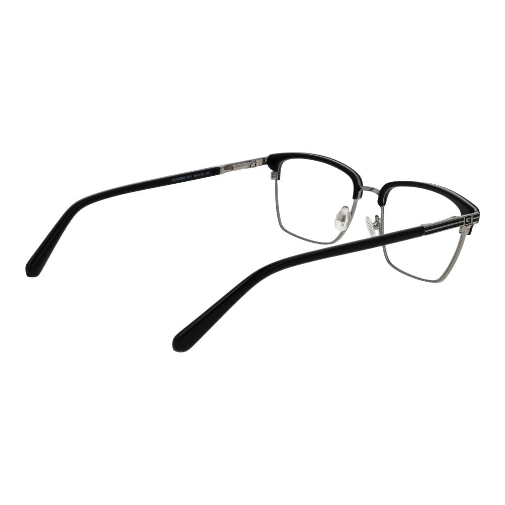 Guess Men’s Optical Glasses – Black Rectangle Frame, 54mm