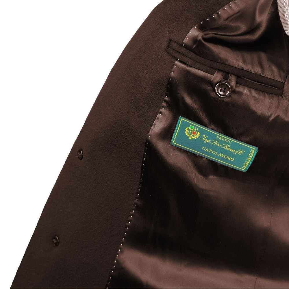 Loro Piana Men’s Capolavoro Brown Wool Coat