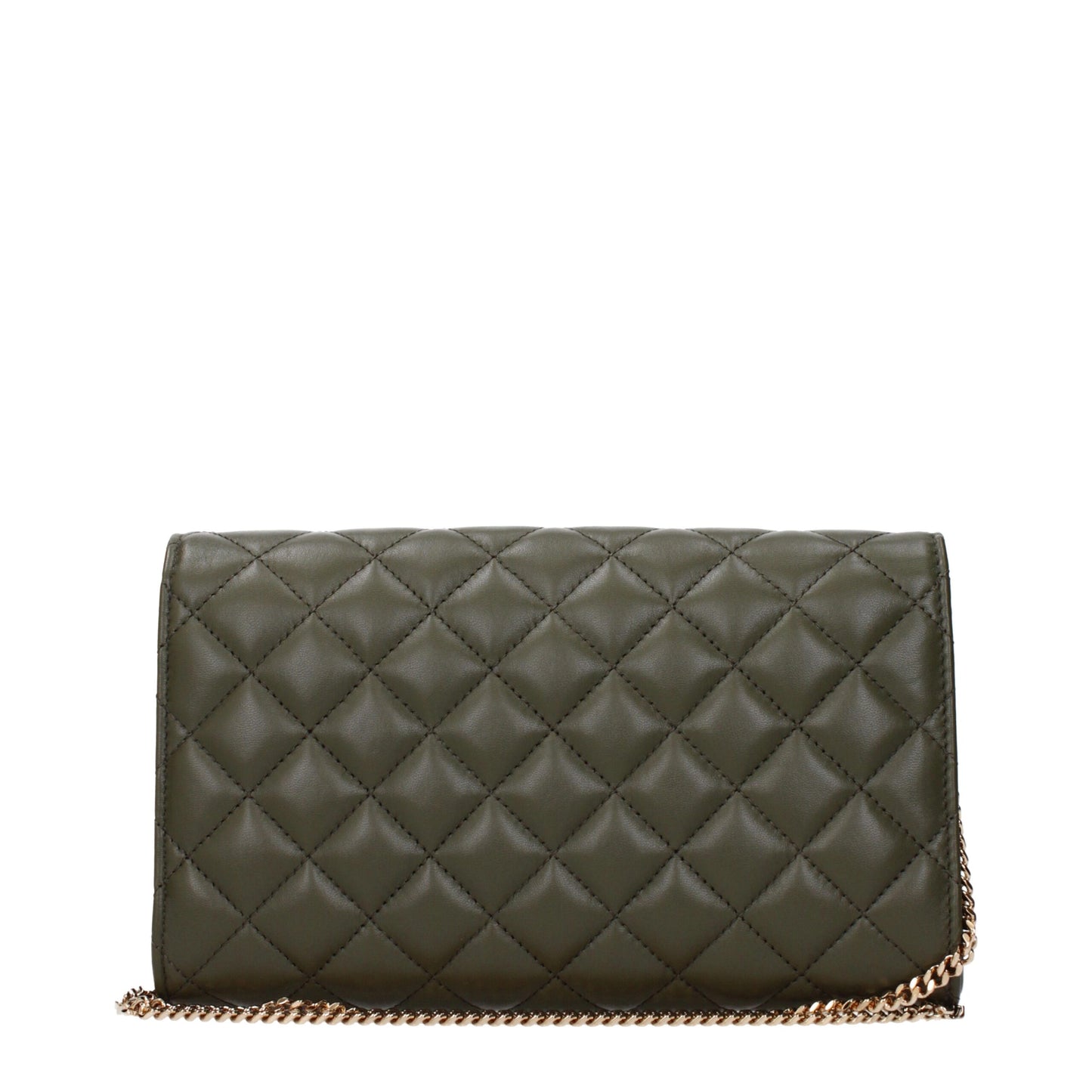 Versace Green Leather Clutch Bag - A Statement of Luxury