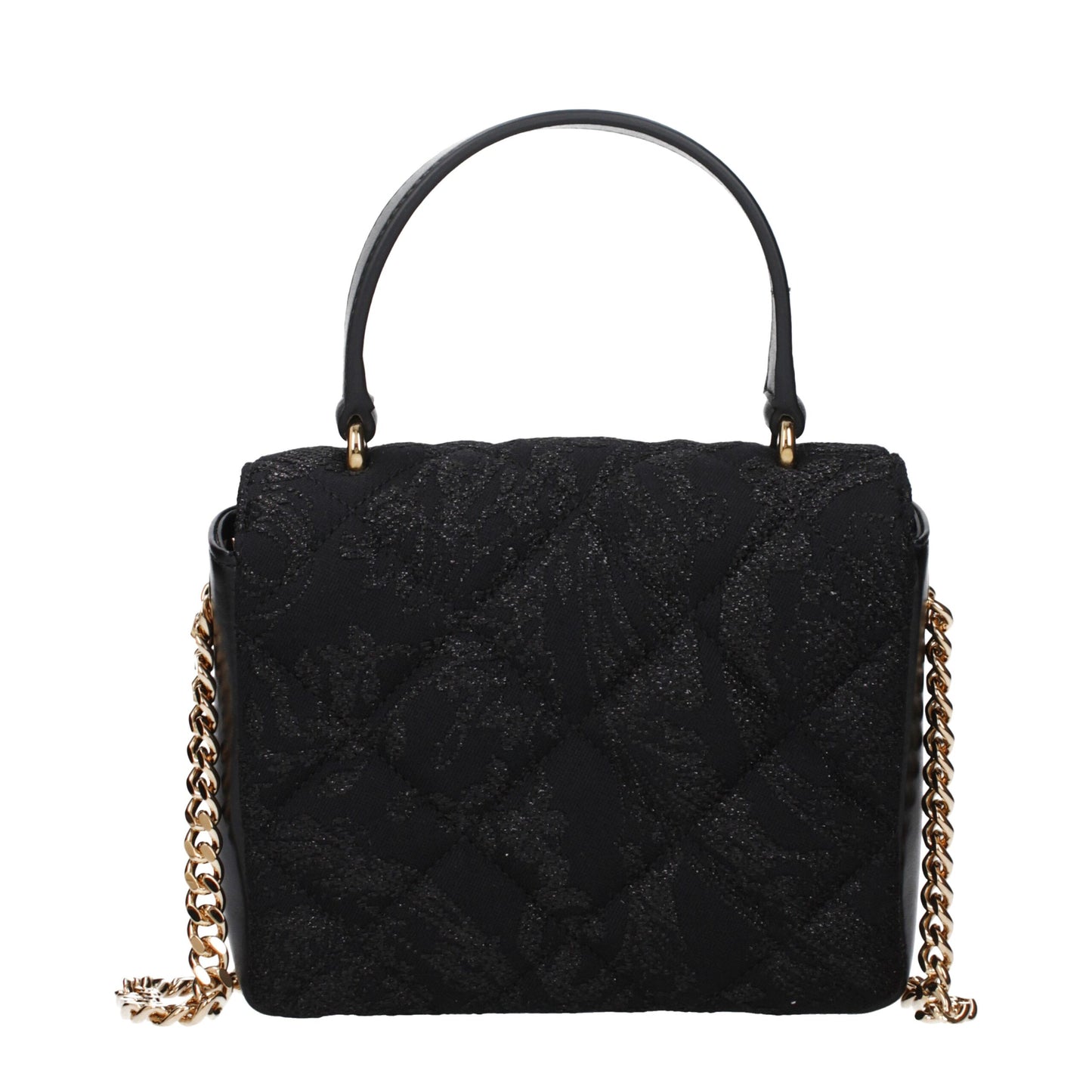 Versace Black Fabric Handbag: A Statement of Luxury
