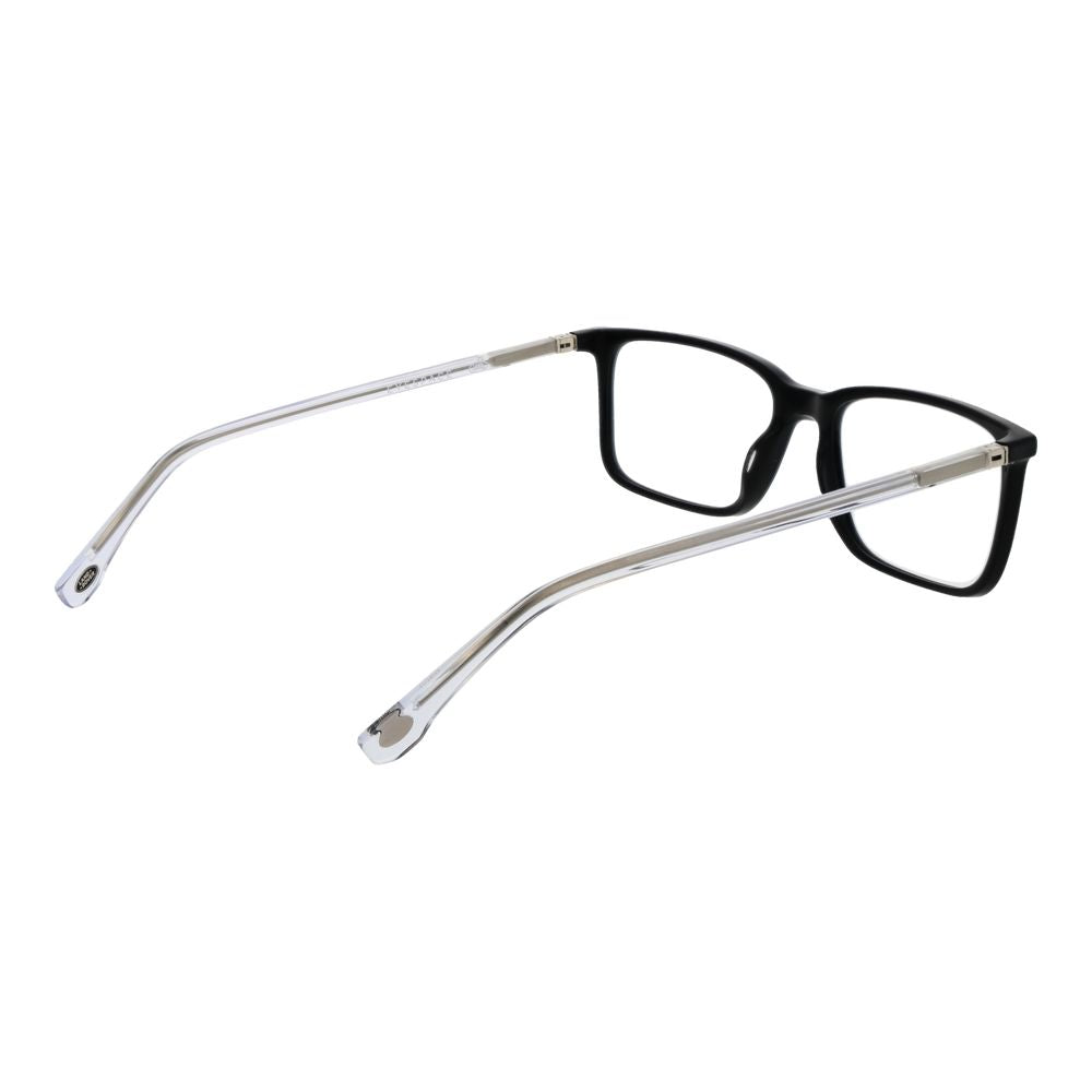 Land Rover Men’s Optical Glasses – Black Full-Rim Frames