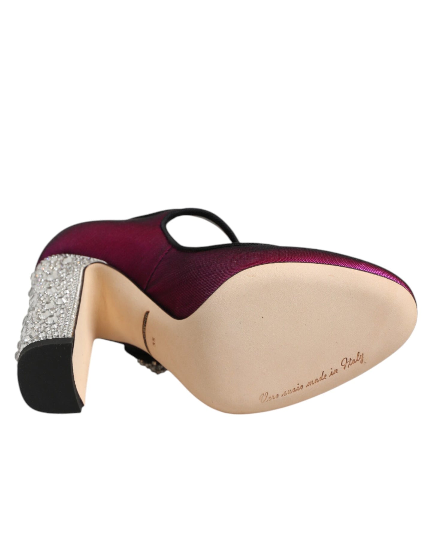 Dolce & Gabbana Pink Embellished High Heels Pumps