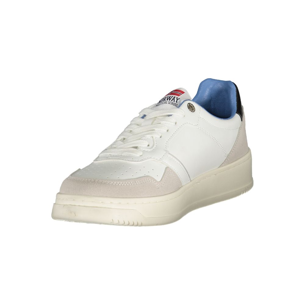 Norway 1963 Bianco Polyurethane Men Sneaker