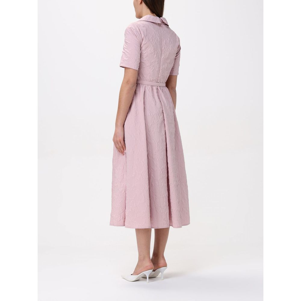ADD Pink Belted Midi Dress