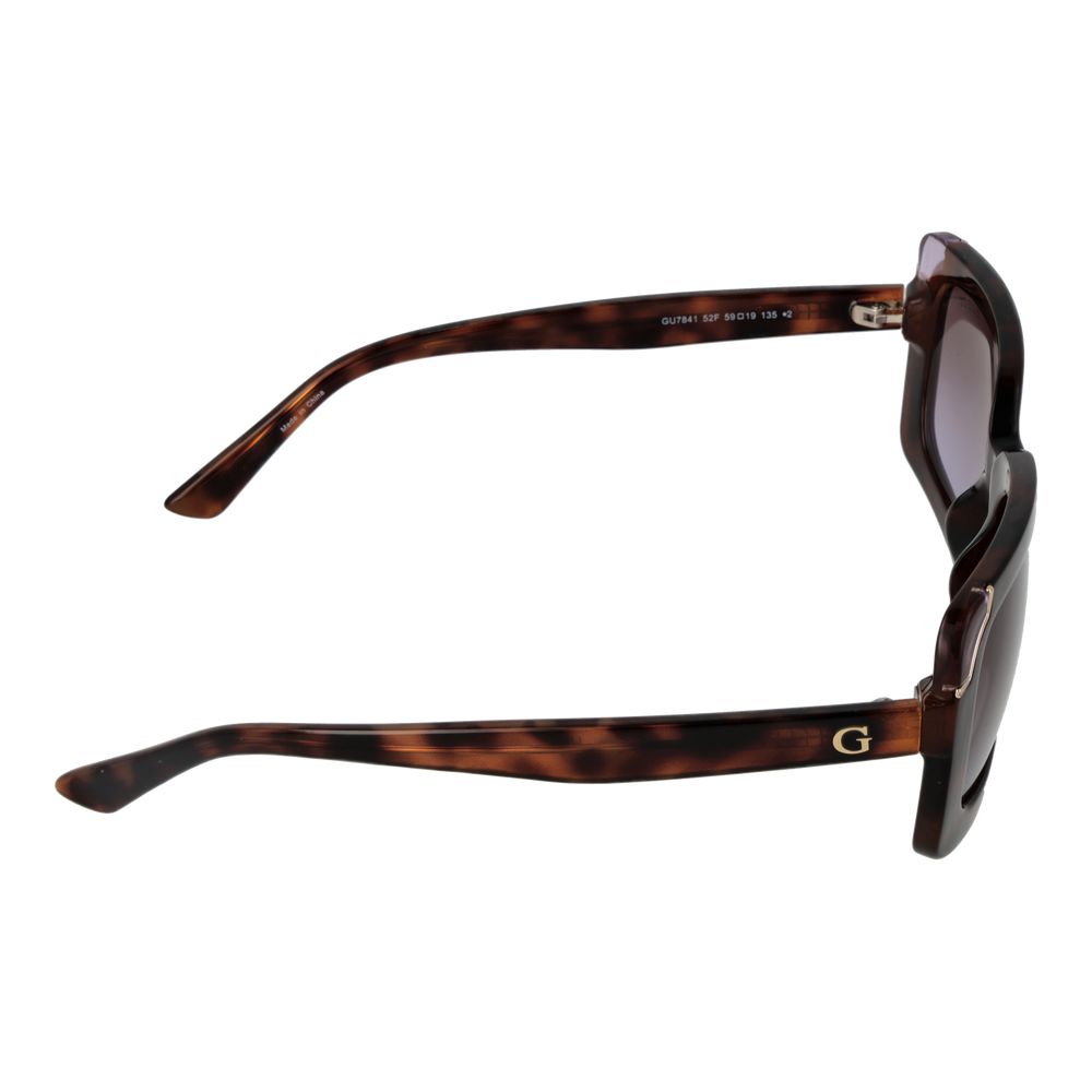Guess Women’s Sunglasses – Brown Rectangle Frame, Brown Gradient Lenses