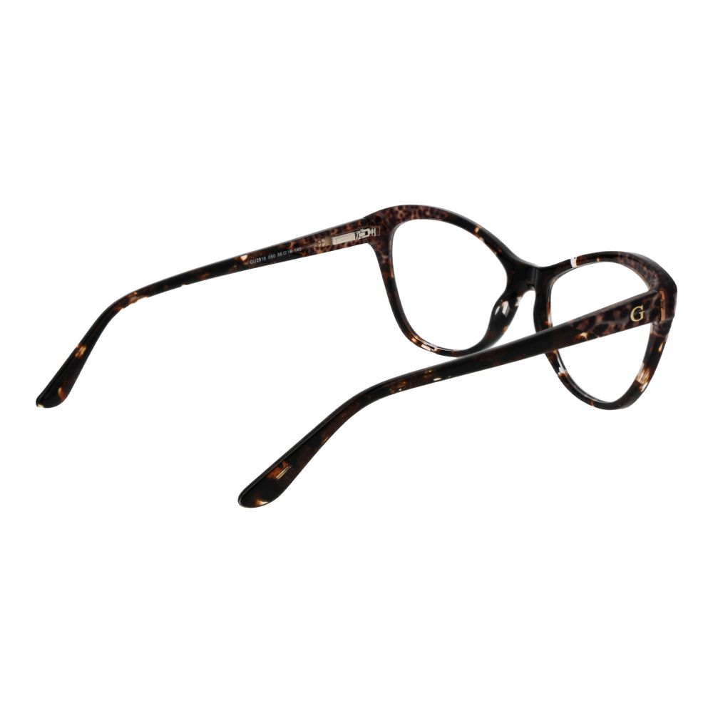 Guess Women’s Optical Glasses – Brown Cat Eye Frame, 56mm
