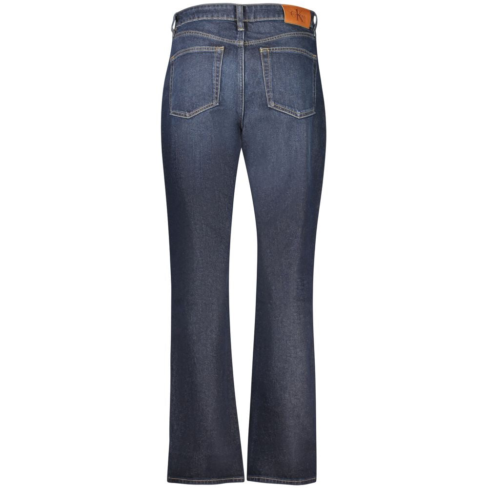 Calvin Klein Blue Cotton Jeans
