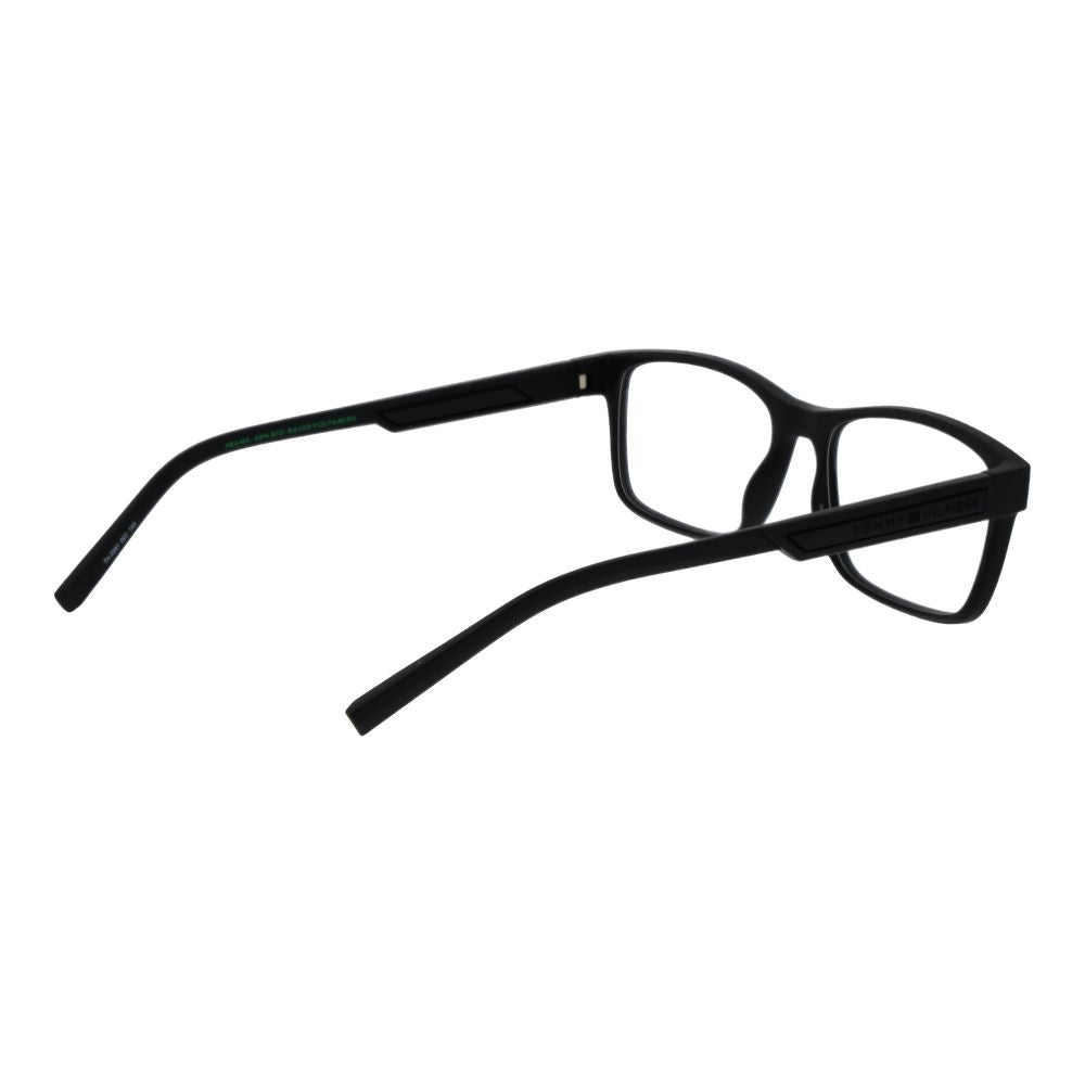 Tommy Hilfiger Men’s Optical Glasses – Black Rectangle Frame, 54mm