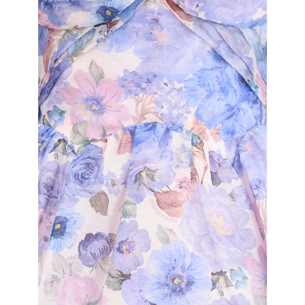 Zimmermann Rebellion Drape Mini Dress