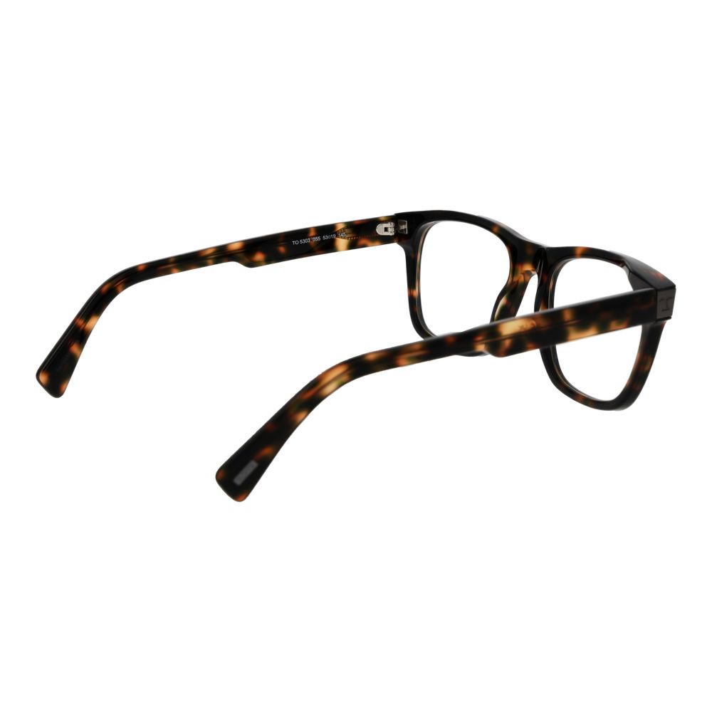 Tod's Brown Acetate Glasses – Square Full-Rim Frames, 53mm