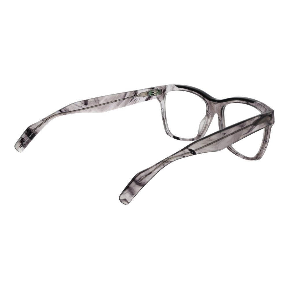 Yohji Yamamoto Men's Gray Acetate Glasses – Square Frame, 55mm